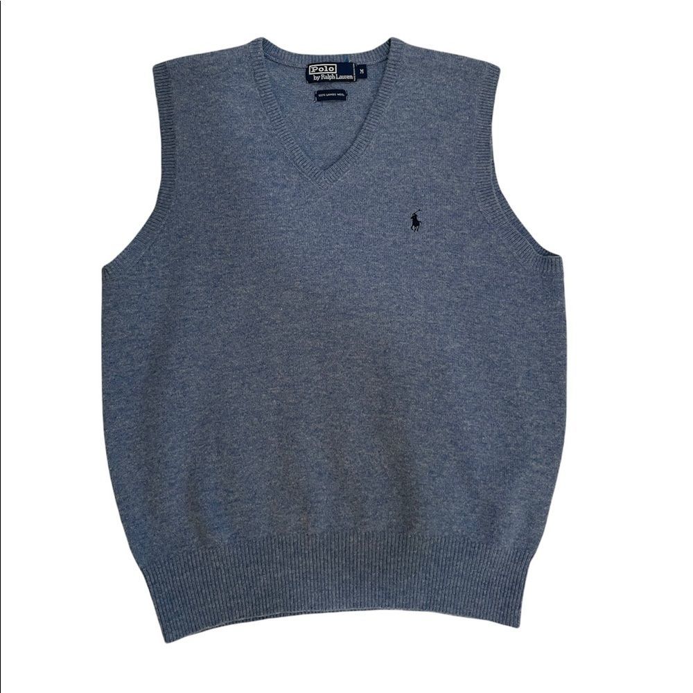 POLO Ralph Lauren vest 100% lambs wool men’s size medium